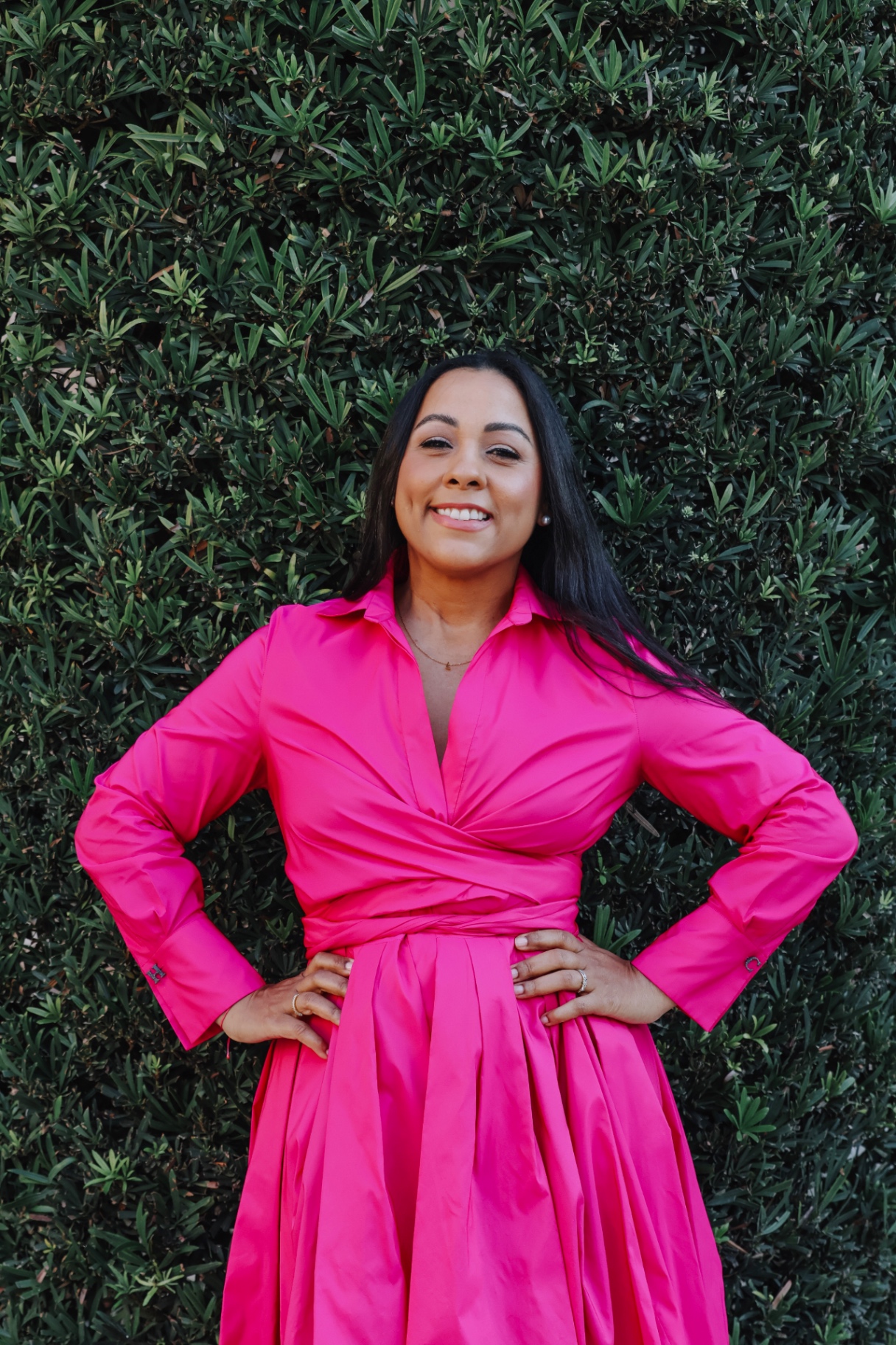 Portrait of Karina Rodriguez, founder of The Soft Living Retreat